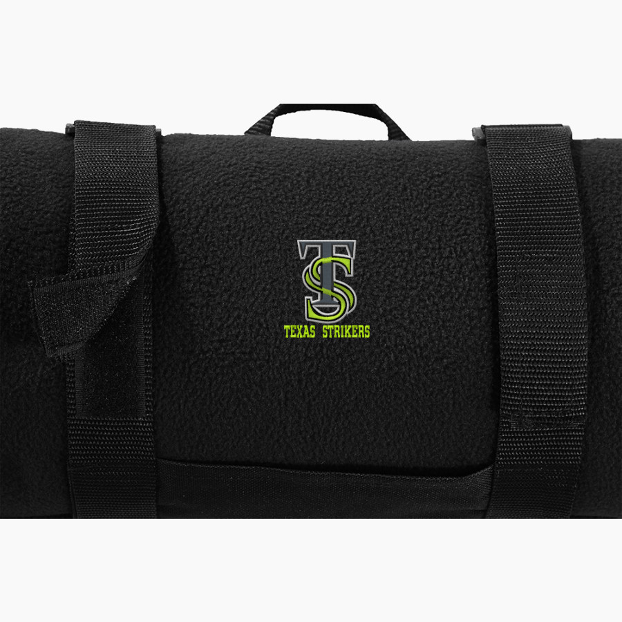 Texas Strikers Strikers <span class="pdp-name-mascot">Texas Strikers Strikers</span> Port Authority Value Fleece Blanket with Strap