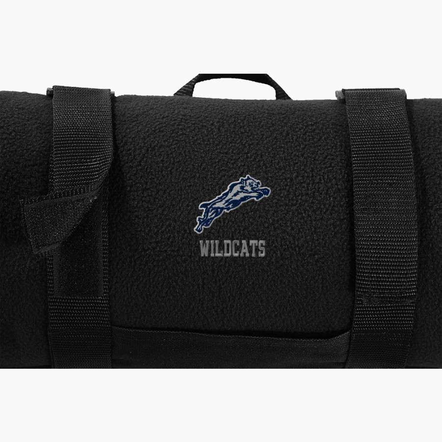 PARIS HIGH SCHOOL WILDCATS <span class="pdp-name-mascot">PARIS WILDCATS</span> Port Authority Value Fleece Blanket with Strap