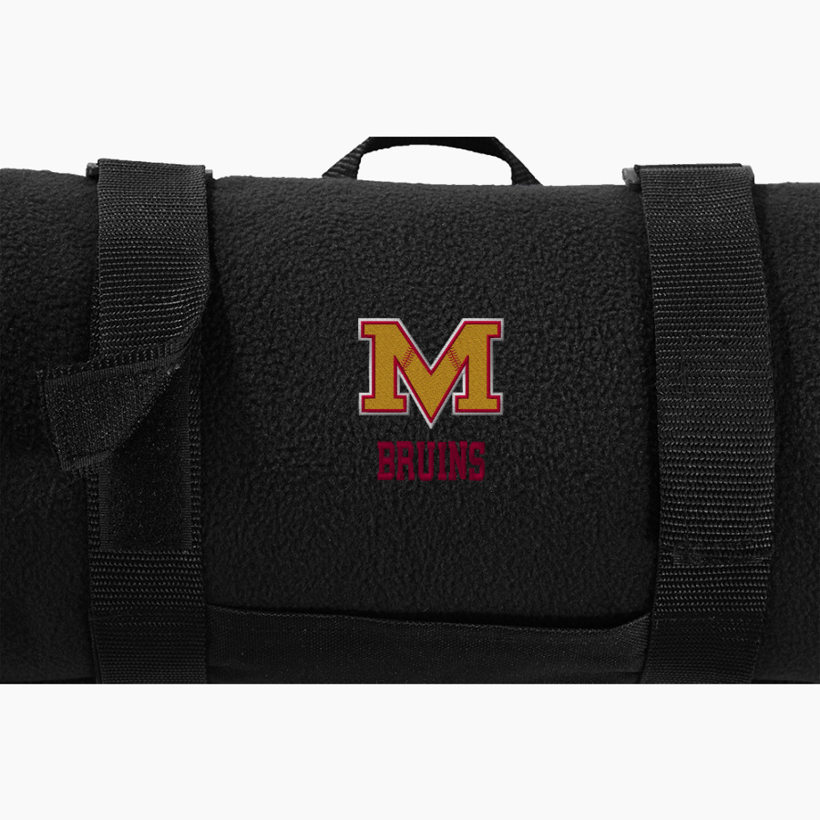 MOUNTAIN VIEW HIGH SCHOOL BRUINS Port Authority Value Fleece Blanket with Strap