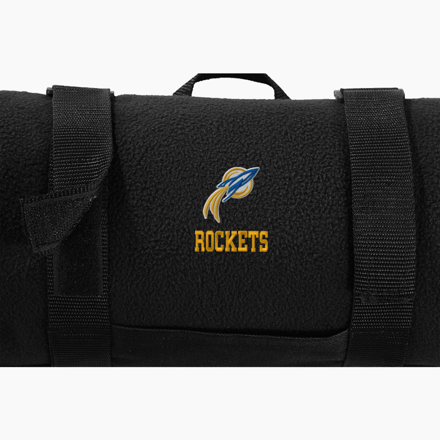 Broughal Rockets <span class="pdp-name-mascot">Broughal Rockets</span> Port Authority Value Fleece Blanket with Strap