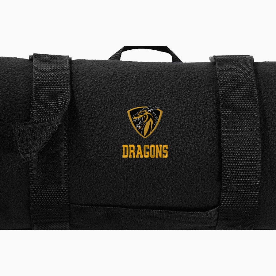 BISHOP O'DOWD HIGH SCHOOL DRAGONS <span class="pdp-name-mascot">BISHOP O‘DOWD DRAGONS</span> Port Authority Value Fleece Blanket with Strap