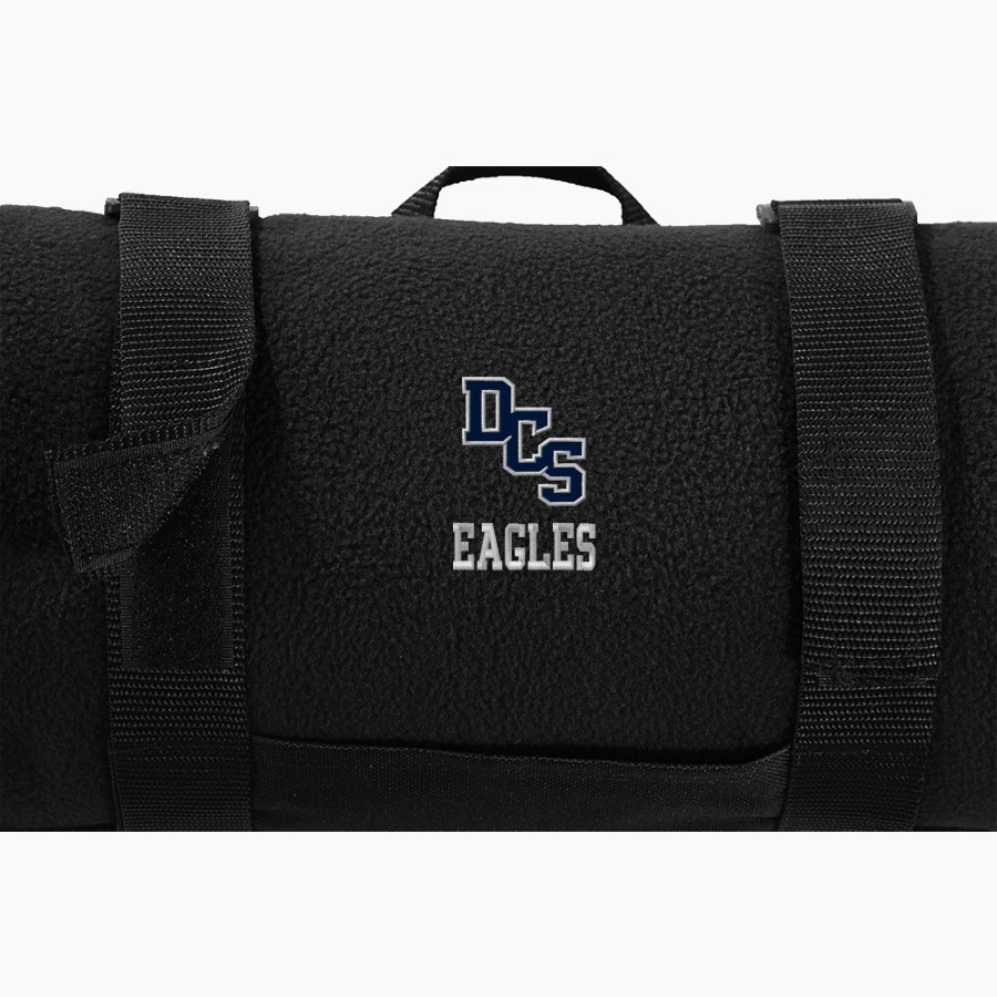 DUBOIS CHRISTIAN SCHOOLS EAGLES Port Authority Value Fleece Blanket with Strap