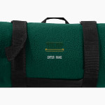 Notre Dame Academy Rebels official sideline store Port Authority Value Fleece Blanket with Strap Front Thumbnail