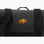 Flatirons Bison <span class="pdp-name-mascot">Flatirons Bison</span> Port Authority Value Fleece Blanket with Strap Front Thumbnail