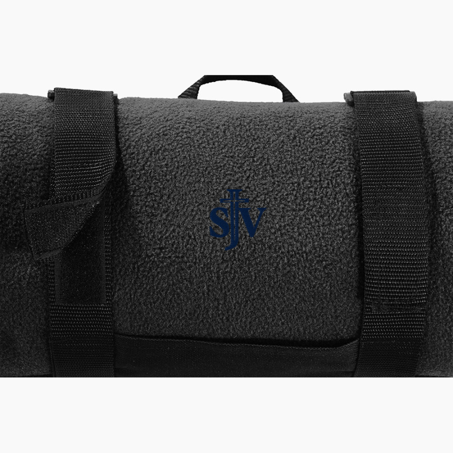 Saint John Vianney Saint John Vianney <span class="pdp-name-mascot">Saint John Vianney College Seminary</span> Port Authority Value Fleece Blanket with Strap