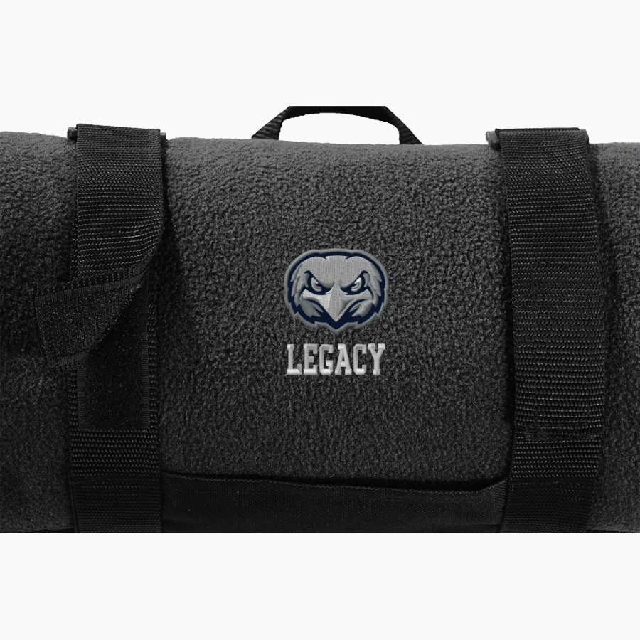 Legacy Eagles <span class="pdp-name-mascot">Legacy Charter Eagles</span> Port Authority Value Fleece Blanket with Strap
