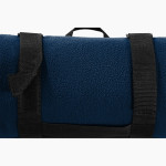 Saginaw Valley State Cardinals Port Authority Value Fleece Blanket with Strap Front Thumbnail