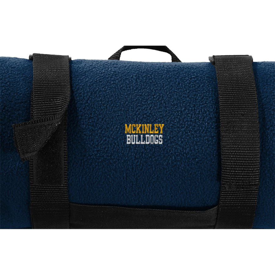 McKinley Bulldogs <span class="pdp-name-mascot">McKinley Elementary School Bulldogs</span> Port Authority Value Fleece Blanket with Strap