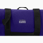 Collinsville Kahoks <span class="pdp-name-mascot">Collinsville Kahoks</span> Port Authority Value Fleece Blanket with Strap Front Thumbnail