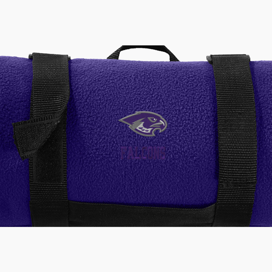 Coudersport Area Falcons <span class="pdp-name-mascot">Coudersport Area High School Falcons</span> Port Authority Value Fleece Blanket with Strap