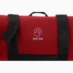 CROW HIGH SCHOOL Cougars Online Store Port Authority Value Fleece Blanket with Strap Front Thumbnail