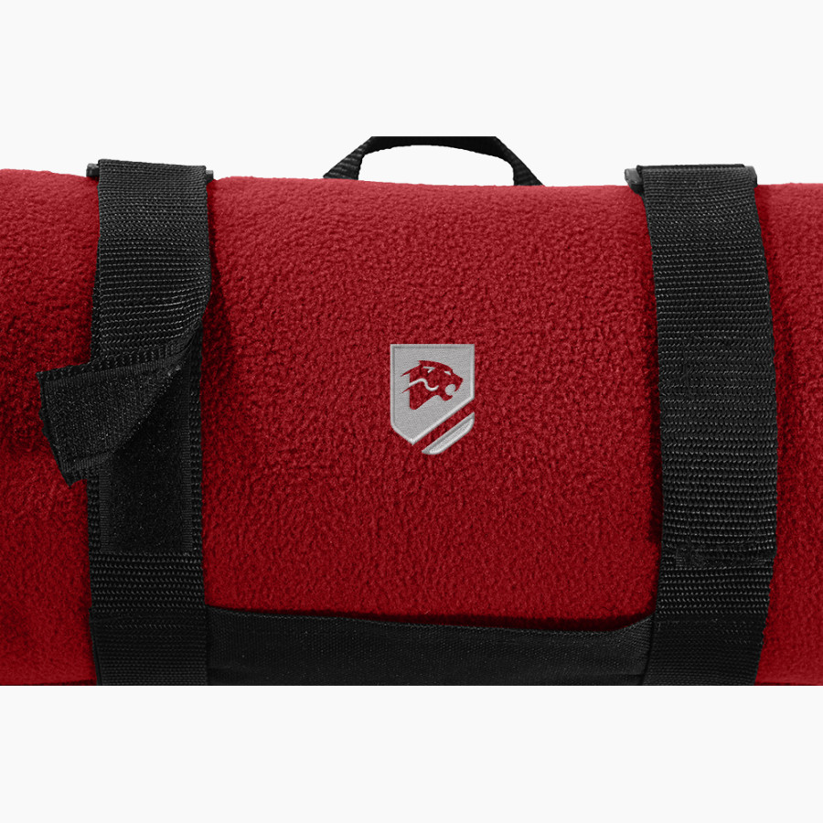 PACT Charter School Official Online Store <span class="pdp-name-mascot">Pact Charter Panthers</span> Port Authority Value Fleece Blanket with Strap