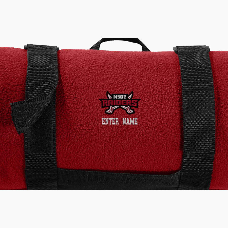 Milwaukee School of Engineering Port Authority Value Fleece Blanket with Strap