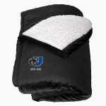 University Prep Cobras Port Authority Mountain Lounge Blanket Front Thumbnail