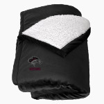 LUTHERAN HIGH SCHOOL MUSTANGS Port Authority Mountain Lounge Blanket Front Thumbnail