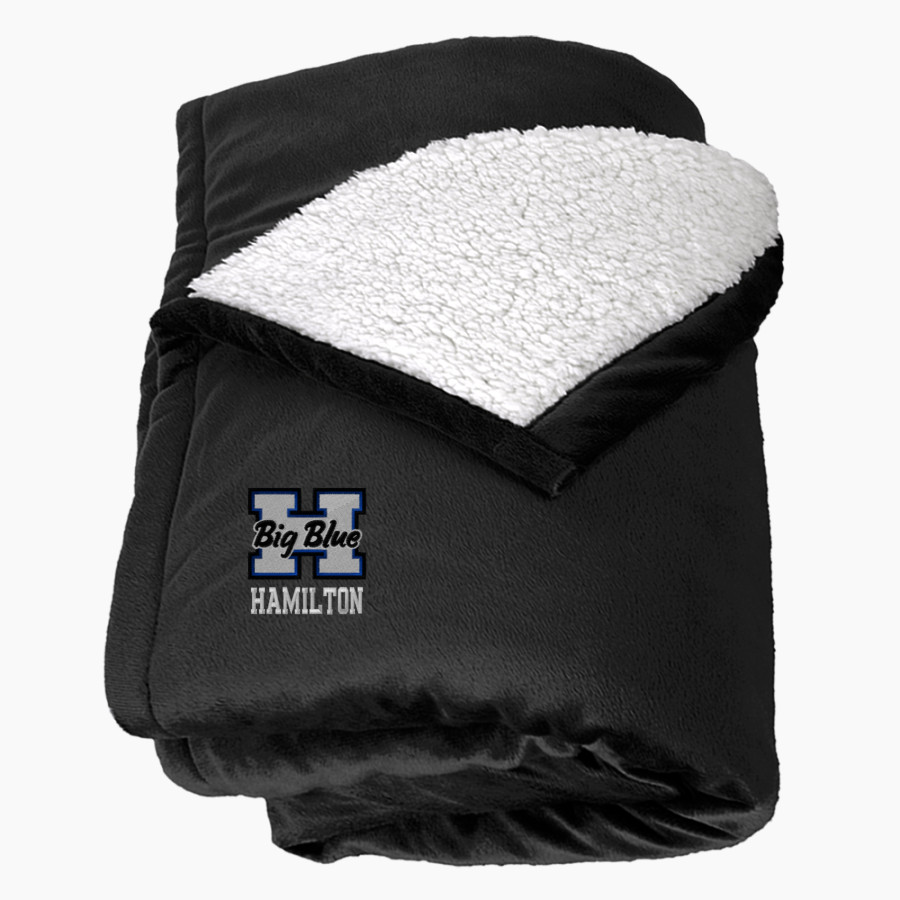 Hamilton Big Blue <span class="pdp-name-mascot">Hamilton Bull Dogs</span> Port Authority Mountain Lounge Blanket