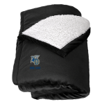 Divine Savior Academy Sharks <span class="pdp-name-mascot">Divine Savior Sharks</span> Port Authority Mountain Lounge Blanket Front Thumbnail