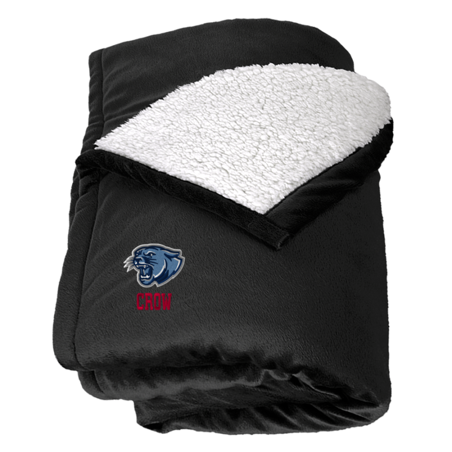 CROW HIGH SCHOOL Cougars Online Store <span class="pdp-name-mascot">CROW COUGARS</span> Port Authority Mountain Lounge Blanket