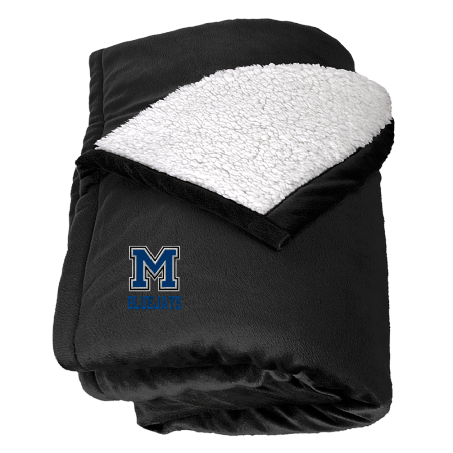 MANCOS HIGH SCHOOL BLUEJAYS <span class="pdp-name-mascot">MANCOS BLUEJAYS</span> Port Authority Mountain Lounge Blanket