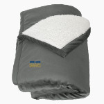 Divine Savior Academy Sharks Port Authority Mountain Lounge Blanket Front Thumbnail
