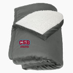 COLLEGE OF ST BENEDICT Bennies <span class="pdp-name-mascot">COLLEGE OF ST BENEDICT</span> Port Authority Mountain Lounge Blanket Front Thumbnail