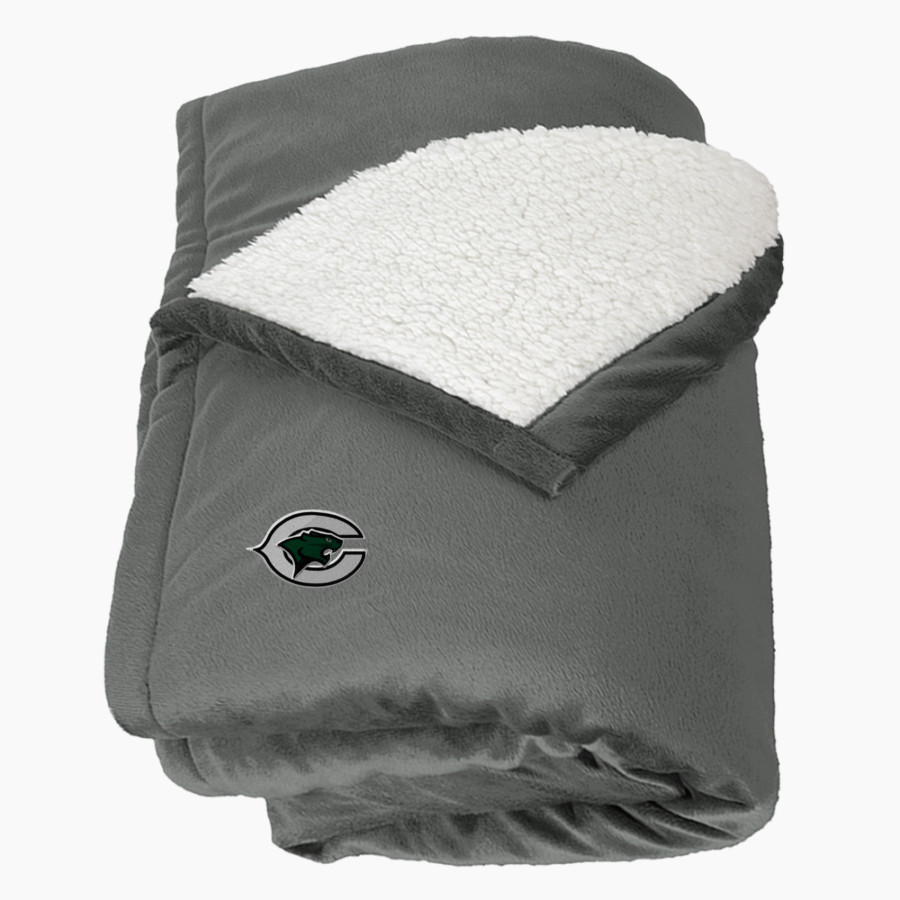 JOHN B CONNALLY HIGH SCHOOL COUGARS <span class="pdp-name-mascot">JOHN B CONNALLY COUGARS</span> Port Authority Mountain Lounge Blanket