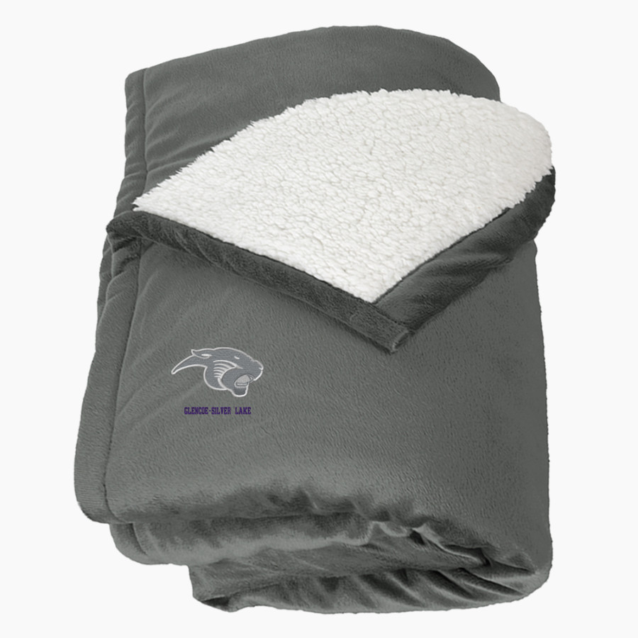Glencoe-Silver Lake Panthers <span class="pdp-name-mascot">Glencoe Silver-Lake Panthers</span> Port Authority Mountain Lounge Blanket