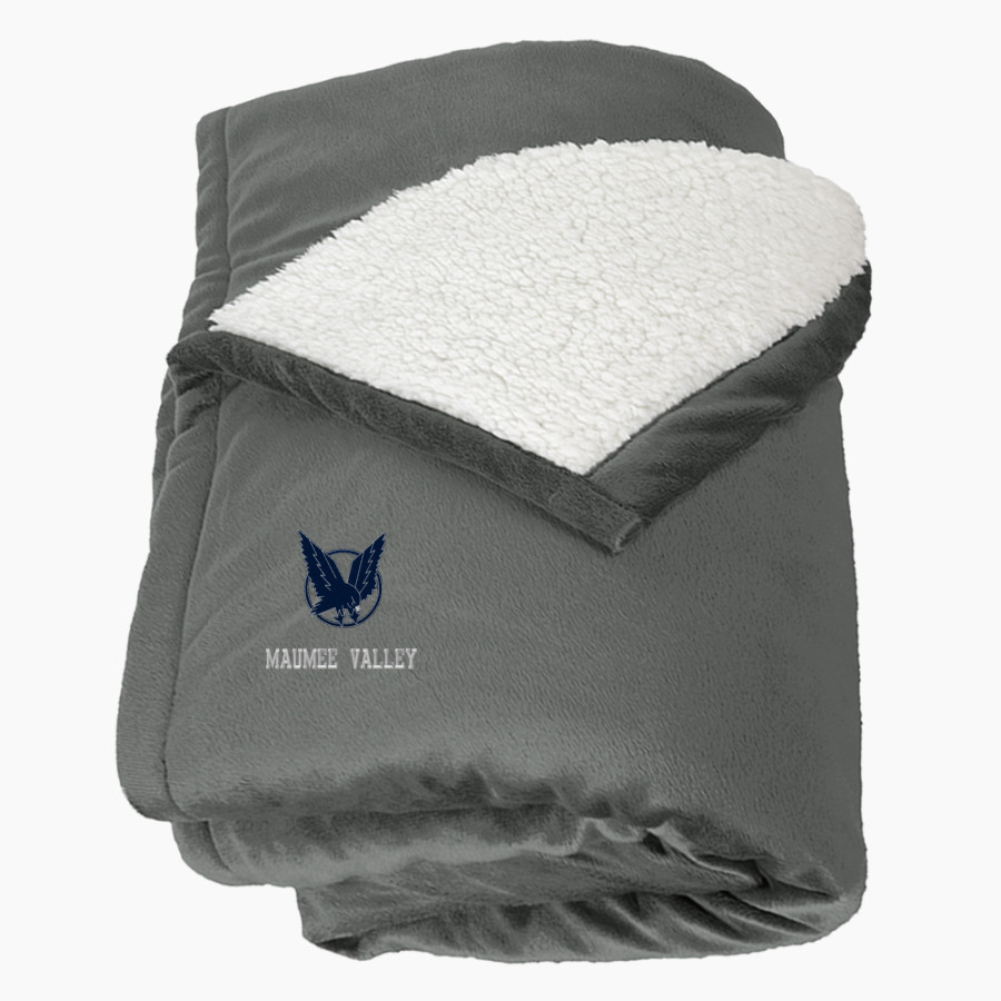 MAUMEE VALLEY COUNTRY DAY SCHOOL HAWKS <span class="pdp-name-mascot">MAUMEE VALLEY HAWKS</span> Port Authority Mountain Lounge Blanket