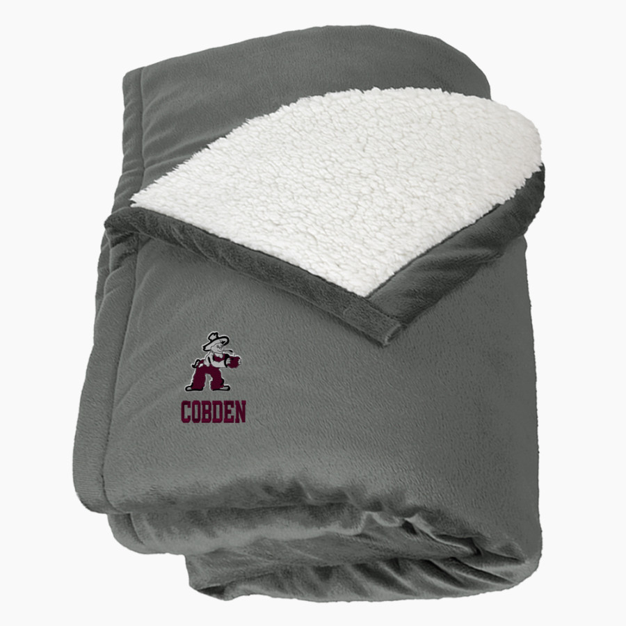 COBDEN HIGH SCHOOL APPLEKNOCKERS <span class="pdp-name-mascot">COBDEN APPLEKNOCKERS</span> Port Authority Mountain Lounge Blanket