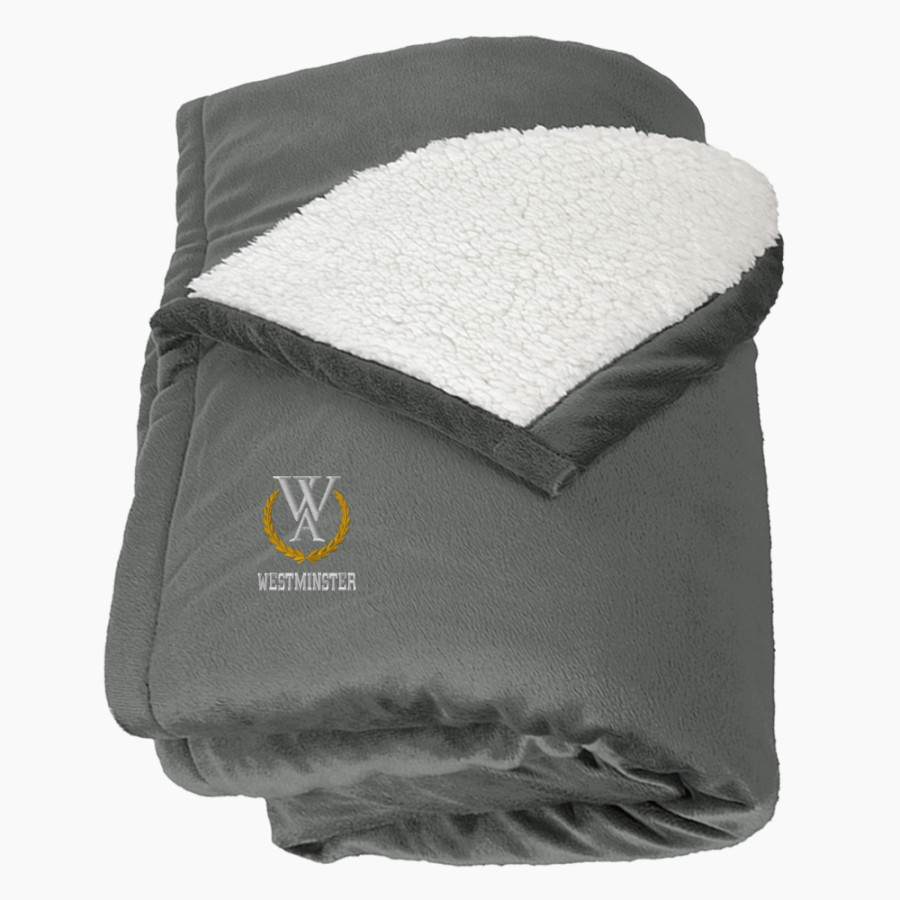 Westminster Defenders <span class="pdp-name-mascot">Westminster Defenders</span> Port Authority Mountain Lounge Blanket