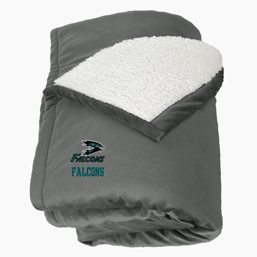 Folsom Lake Falcons Port Authority Mountain Lounge Blanket