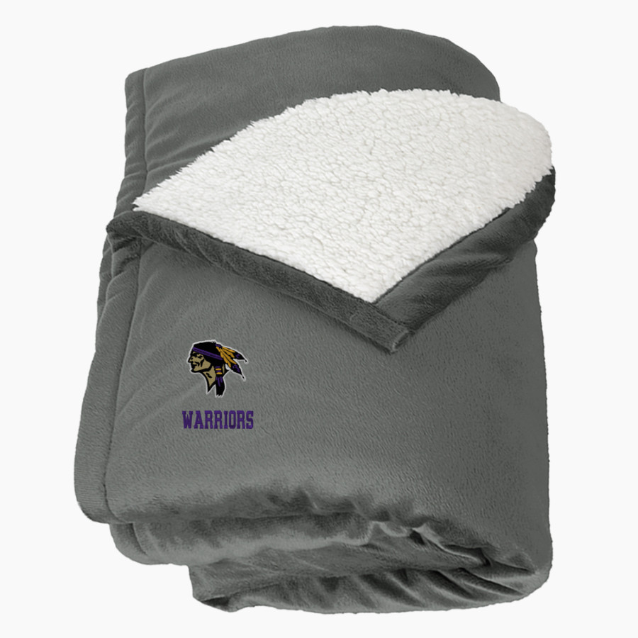 MIAMI HIGH SCHOOL WARRIORS <span class="pdp-name-mascot">MIAMI WARRIORS</span> Port Authority Mountain Lounge Blanket