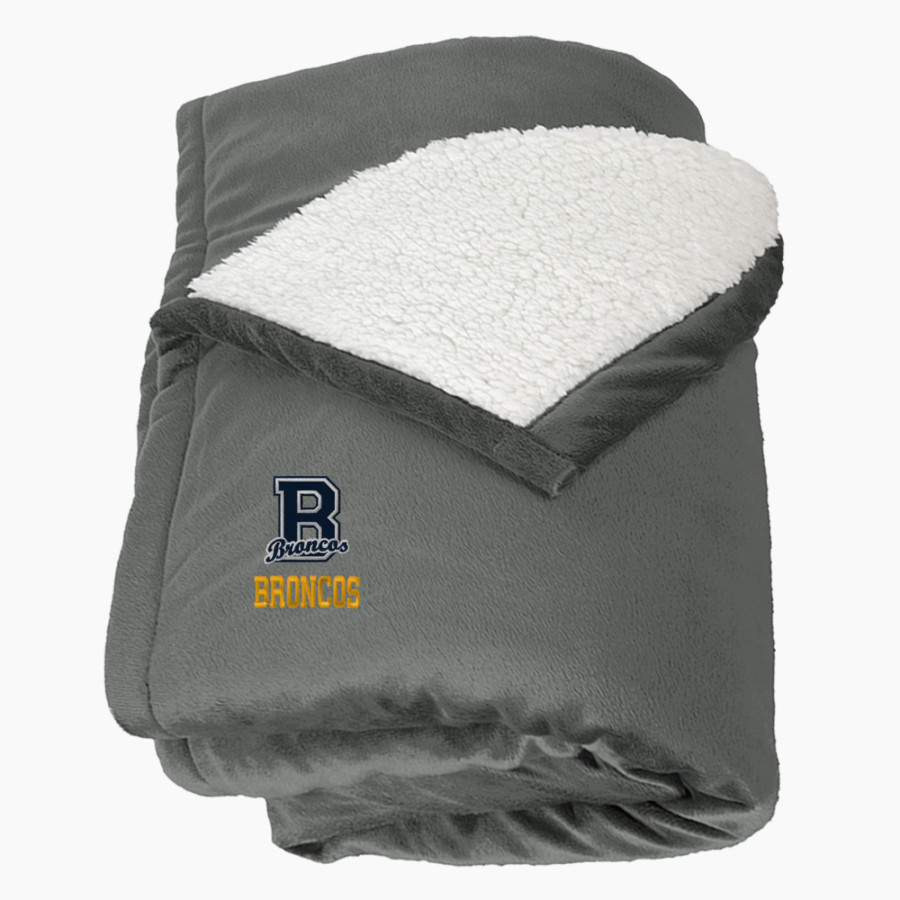 Burrillville Broncos <span class="pdp-name-mascot">Burrillville Broncos</span> Port Authority Mountain Lounge Blanket