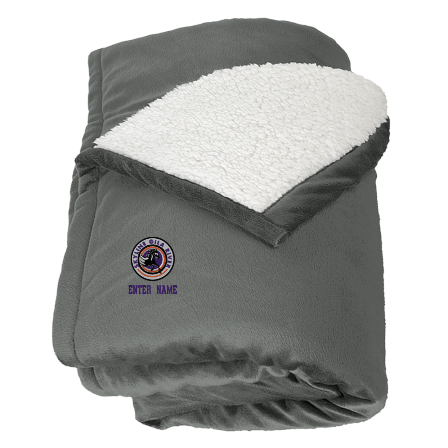 Skyline Gila River Mustangs <span class="pdp-name-mascot">Skyline Mustangs</span> Port Authority Mountain Lounge Blanket