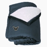 WALKER VALLEY HIGH SCHOOL MUSTANGS Port Authority Mountain Lounge Blanket Front Thumbnail