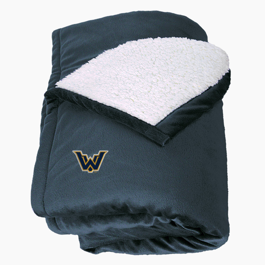 WALKER VALLEY HIGH SCHOOL MUSTANGS Port Authority Mountain Lounge Blanket