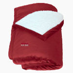 HORTONVILLE HIGH SCHOOL POLAR BEARS <span class="pdp-name-mascot">HORTONVILLE POLAR BEARS</span> Port Authority Mountain Lounge Blanket Front Thumbnail