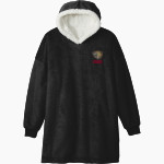 Caldwell Cougars <span class="pdp-name-mascot">Caldwell Cougars</span> Port Authority Mountain Lodge Wearable Blanket Front Thumbnail