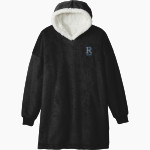 RICHMOND HIGH SCHOOL BLUE DEVILS <span class="pdp-name-mascot">RICHMOND BLUE DEVILS</span> Port Authority Mountain Lodge Wearable Blanket Front Thumbnail