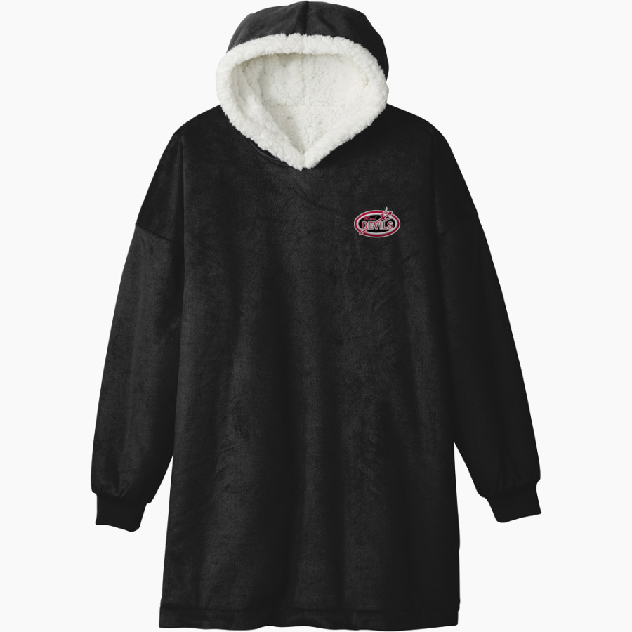 LOWELL HIGH SCHOOL RED DEVILS <span class="pdp-name-mascot">LOWELL RED DEVILS</span> Port Authority Mountain Lodge Wearable Blanket
