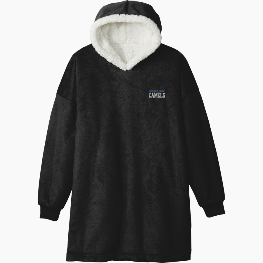 Connecticut College Camels <span class="pdp-name-mascot">Connecticut College Camels</span> Port Authority Mountain Lodge Wearable Blanket