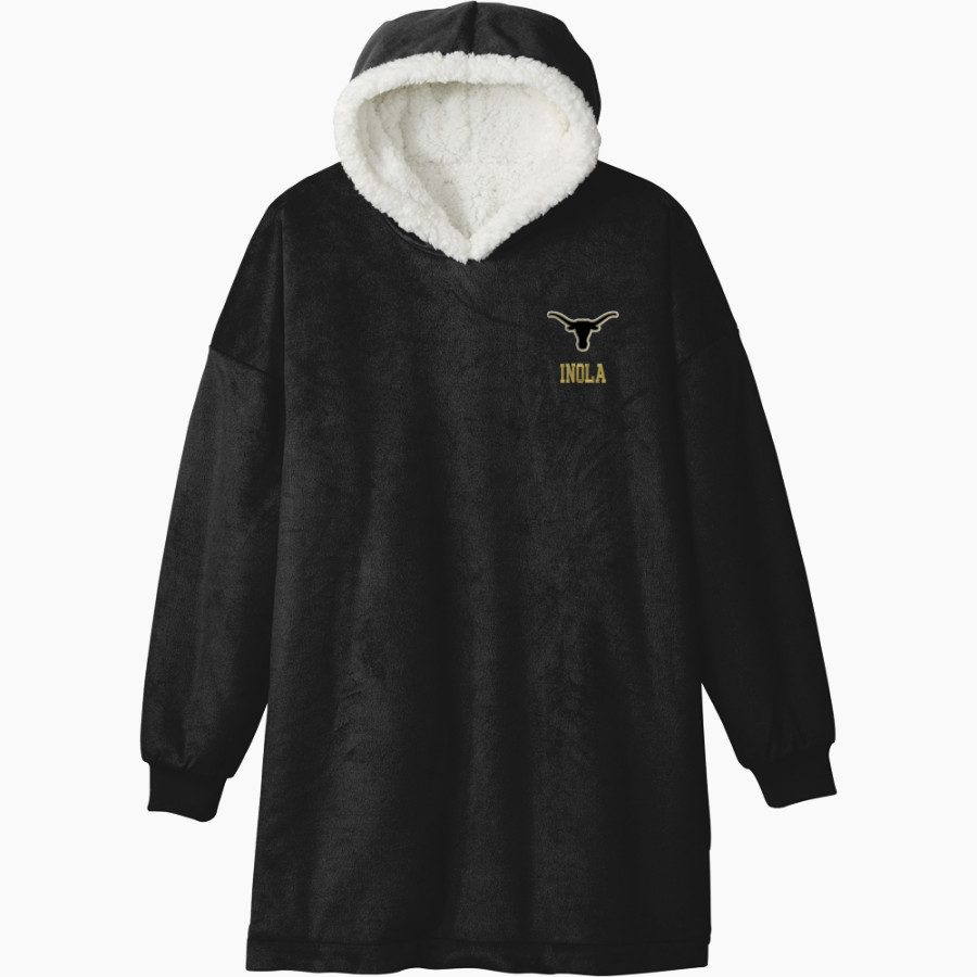 INOLA HIGH SCHOOL LONGHORNS <span class="pdp-name-mascot">INOLA LONGHORNS</span> Port Authority Mountain Lodge Wearable Blanket