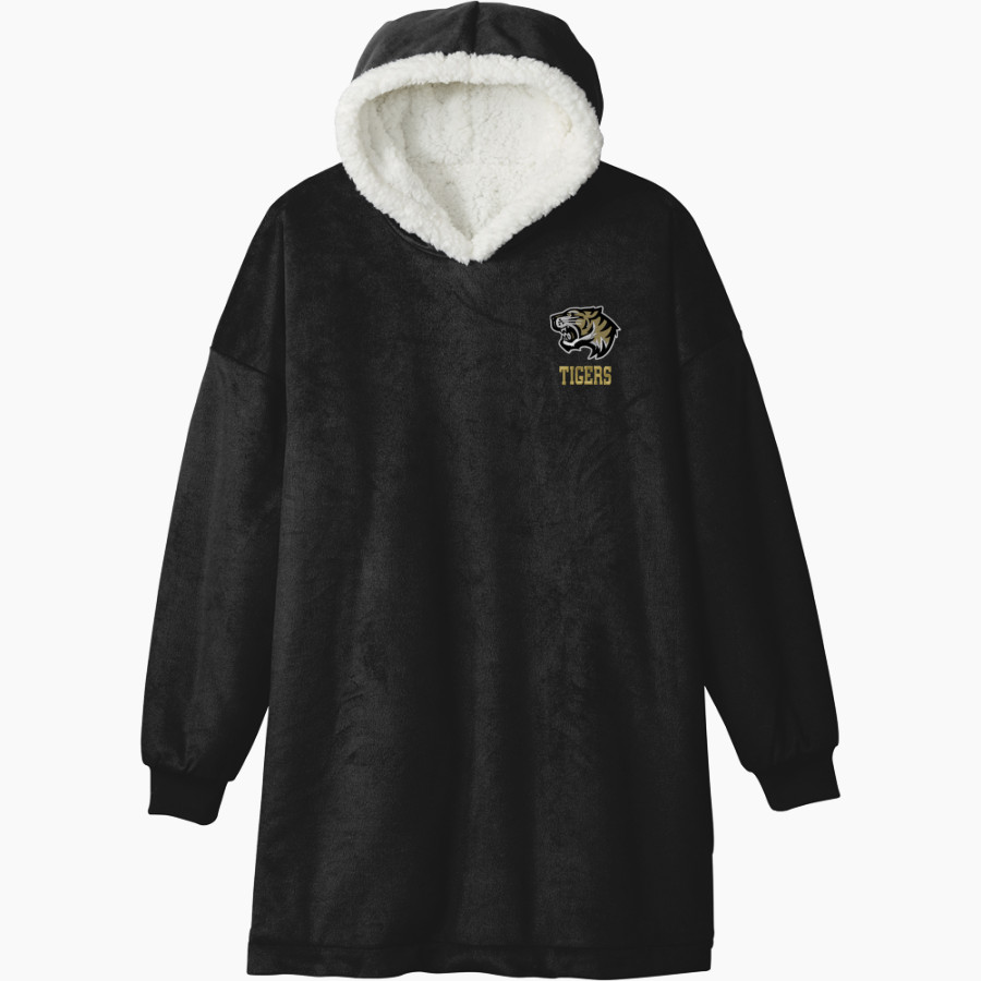 IRVING HIGH SCHOOL TIGERS <span class="pdp-name-mascot">IRVING TIGERS</span> Port Authority Mountain Lodge Wearable Blanket