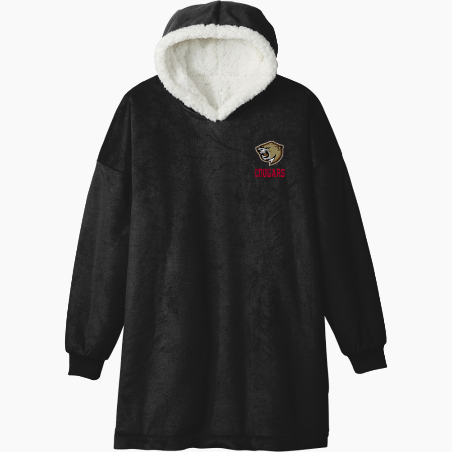 Caldwell Cougars <span class="pdp-name-mascot">Caldwell Cougars</span> Port Authority Mountain Lodge Wearable Blanket