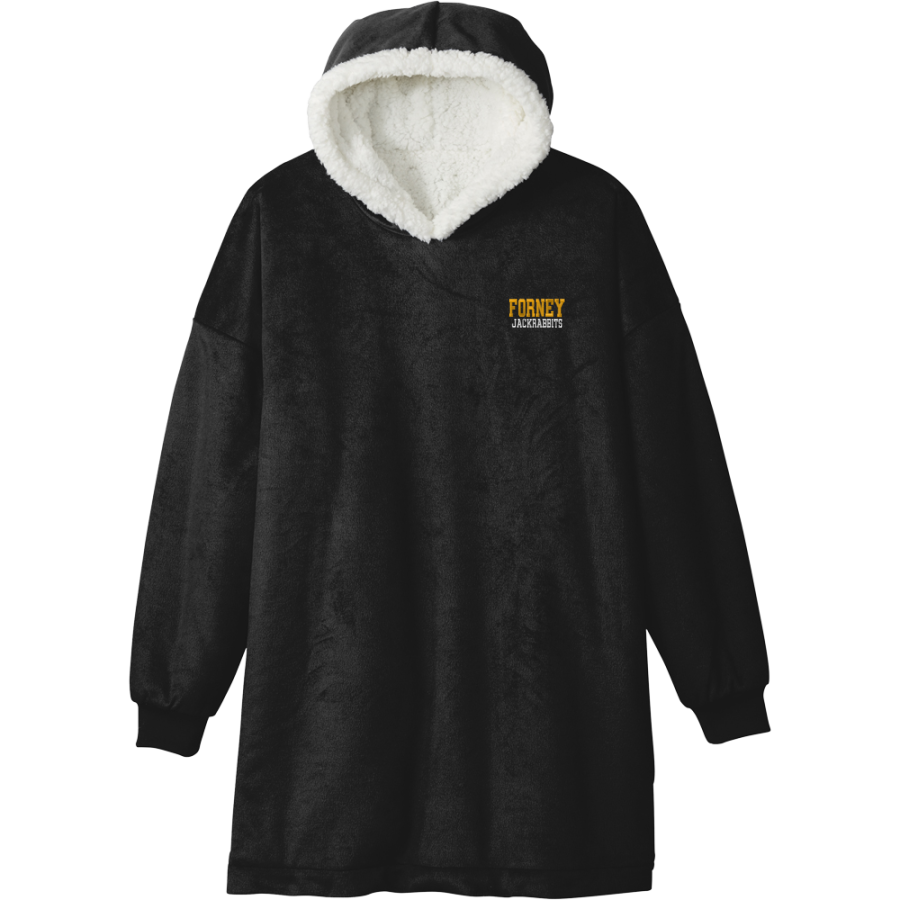FORNEY HIGH SCHOOL JACKRABBITS <span class="pdp-name-mascot">FORNEY JACKRABBITS</span> Port Authority Mountain Lodge Wearable Blanket