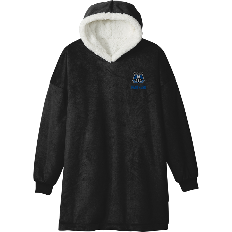 MIDLOTHIAN HIGH SCHOOL PANTHERS <span class="pdp-name-mascot">MIDLOTHIAN PANTHERS</span> Port Authority Mountain Lodge Wearable Blanket
