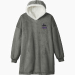 Arkansas Christian Knights Port Authority Mountain Lodge Wearable Blanket Front Thumbnail