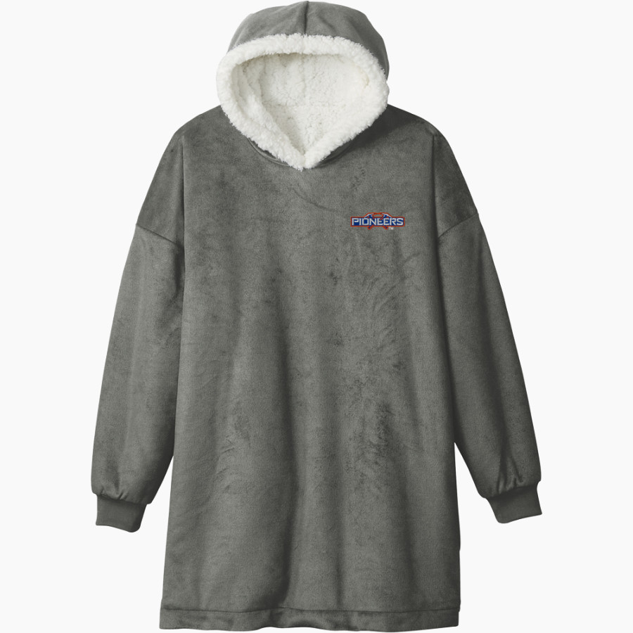 UW-Platteville PIONEERS ONLINE STORE <span class="pdp-name-mascot">UW-Platteville Pioneers</span> Port Authority Mountain Lodge Wearable Blanket