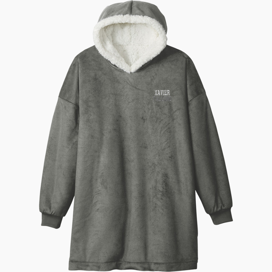 Xavier Falcons <span class="pdp-name-mascot">Xavier Falcons</span> Port Authority Mountain Lodge Wearable Blanket
