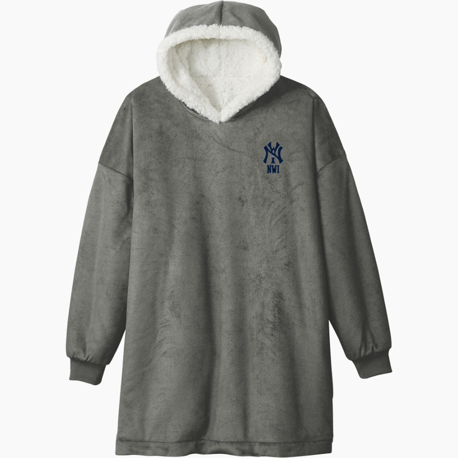 NWI Select Baseball <span class="pdp-name-mascot">NWI Shockers</span> Port Authority Mountain Lodge Wearable Blanket
